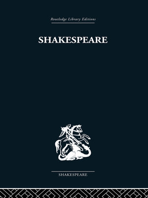 cover image of Shakespeare